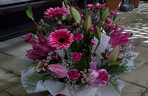 Pink Box Arrangement 2